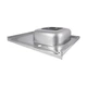 Brinex Мойка накладная 6080-R для кухни Satin 0,6 мм BRIN6080RSAT06 - изображение 4