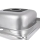 Brinex Мойка накладная 6080-R для кухни Satin 0,6 мм BRIN6080RSAT06 - изображение 5
