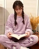 Плюшевая фиолетовая пижамка с Kuromi | Теплая комфортная пижама с Куроми XS-S размер - изображение 4