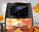 Аэрогриль мультипечь фритюрница Silver Love 6л 2800w - изображение 5