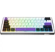 Ігрова клавіатура HATOR Hellyberry HK60 Wireless White-Violet (HK60_Wireless) - зображення 2
