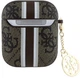 Чехол Guess 4G Printed Stripes Charm для Apple AirPods 1/2 Brown (3666339311100) - изображение 2
