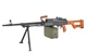 Страйкбольний кулемет A&K PKM Machinegun Wood Elements - изображение 4