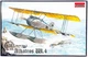 Німецький гідролітак винищувач Albatros W4 (late) Збірна пластикова модель у масштабі 1:72 Roden - зображення 1