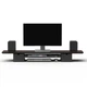 Настільна підставка для монітора OfficePro MR177DW Dark Wood/Black - изображение 4