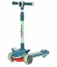 Самокат JR 3-092 Max-Big зі світлом і музикою, 3 колеса, складаний Green - зображення 1