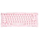 Клавиатура игровая проводная GravaStar Mercury V60 - Crystal Rose - изображение 1