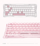 Клавиатура игровая проводная GravaStar Mercury V60 - Crystal Rose - изображение 5