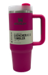 Термос термокружка Stanley Quencher H2.0 Tumbler из нержавеющей стали Raspberry 0,88 л KT7002006 - изображение 2