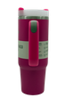 Термос термокружка Stanley Quencher H2.0 Tumbler из нержавеющей стали Raspberry 0,88 л KT7002006 - изображение 4