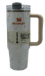 Термос термокружка Stanley Quencher H2.0 Tumbler из нержавеющей стали Cream Marble 0,88 л KT7002009 - изображение 2