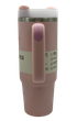 Термос термочашка Stanley Quencher H2.0 Tumbler Pink 0,88 л з нержавіючої сталі KT7002021 - зображення 4