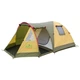 Намет 3-місний туристичний GreenCamp 1504, кемпінгова палатка для походів і відпочинку Зелений - зображення 2