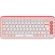 Клавиатура Logitech POP Icon Keys Bluetooth UA Rose (920-013073) [120870] - изображение 1
