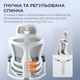 Кресло офисное Sihoo DORO C300 Pro Mesh White (DORO-C300-PRO-M102-JT) - изображение 11