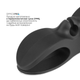 Органайзер для кабелів OfficePro CM001B Black - зображення 13