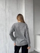 Удлиненный свитер из мягкого трикотажа Оne size 42-48 Серый (4965) - изображение 5