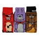 Шкарпетки дитячі з принтом Bonnie (Five Nights at Freddy's), розмір 36-41, фіолетові - зображення 5