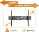 Настенное крепление для телевизора ITech PLB-120 60"-100" - изображение 2