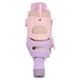 Роликовые коньки раздвижные FEI BAO SK-318 (35-38) (полиэстер, PVC, светящиеся колесо-PU, розовый) - изображение 4