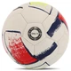Мяч футбольный №4 Joma DALI II 400649-203-T4 (№4, 4 шара., сшит вручную, красный-желтый) - изображение 2