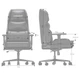 Крісло ігрове Anda Seat X1 Gaming Sofa Black PVC - изображение 15