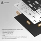 Бездротова механічна клавіатура Ajazz AK820 PRO 75% Flying Fish Switch Black RGB (AK820PRO-FF-BGY) - изображение 11