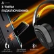 Бездротова ігрова гарнітура Ajazz AHM09 MAX Black Gray Yellow (AHM09-MAX-BGY) - зображення 10
