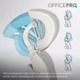Крісло офісне OfficePro Skyline OC680-W-LG-LG - зображення 15