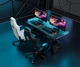 Комп’ютерний стіл з електрорегулюванням висоти Anda Seat Terminator RGB Black - зображення 6