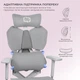 Крісло геймерське Sihoo Xallking X5C Mesh Grey - зображення 8