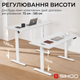 Компьютерный стол с электрорегулировкой высоты Sihoo D03 1.4m White - изображение 6