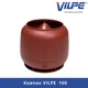 Вентиляционный колпак VILPE Ø160 Красный - изображение 3