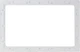 Rama montażowa ALLNET Touch Display Tablet 15" Narrow White (ALLTCover15NWv1) - obraz 2