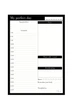 Щоденник планер⬩My perfect day Класик⬩LifeFLUX⬩Daily planner А5⬩62 аркуші⬩чорно-білий - зображення 1