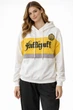 Женский свитшот на флисе Hufflepuff Harry Potter JULY’S SONG ⬩ oversize ⬩ жёлтый S-M - изображение 1