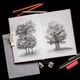 Скетчбук для акварели #Lifeflux_sketch ⬩ Оверпэйнт ⬩ А5 ⬩ твердый переплет ⬩ 108 страниц ⬩ розовый кварц - изображение 7