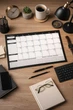 Настольный планер на месяц My Perfect Month Бизнес ⬩ LifeFLUX ⬩ А4 ⬩ черно-белый - изображение 2