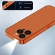 Кнопковий телефон-смартфон UNIWA F6 Ultra 4G Android + WhatsApp + Facebook + TikTok Помаранчевий - зображення 9