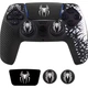 Чохол на геймпад Silicone Case для Sony DualSense Spider-Man + Touch Pad Sticker Black [156500] - зображення 2