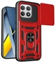 Чохол Camshield з кільцем-підставкою на Poco F8 Pro / red - зображення 1