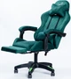 Кресло геймерское DIEGO ALCANTARA PRO Green - изображение 5