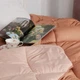 Зимова двоспальна ковдра 180*205 см, 450 гр/м2 гіпоалергенна Alaska ТЕП Кавовий (51430180205) - зображення 8