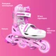 Роликові ковзани Neon Inline розмір 30-33 Рожевий (NT07P4) - зображення 5