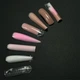 Набор верхних форм Nails Of The Day для наращивания Dual Form Square 130 шт - изображение 6