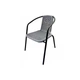 Стул садовый с искусственного ротанга Garden Chair Prato SC-039P Серый - изображение 1