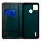 Чехол (книжка) OPPO A17K, Leather Case Fold, Черный - 390670 - изображение 2