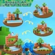 Магнітний конструктор Minecraft Magnetic World «Ліс та Водоспад», 100 деталей - зображення 6