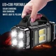 Багатофункціональний портативний сонячний ліхтар MACROCOSM 2679, LED+COB, зарядка від сонця та USB, IP65, 4 режими, бічне світло - зображення 8