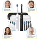 Набор звуковых электрических зубных щеток Pecham Black and White Travel Set PC-084 - изображение 6